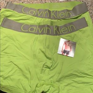 New Calvin Klein Microfiber Steel Boxer Brief